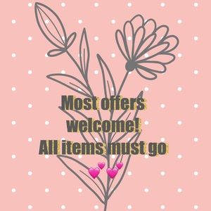 All offers welcome💕💕